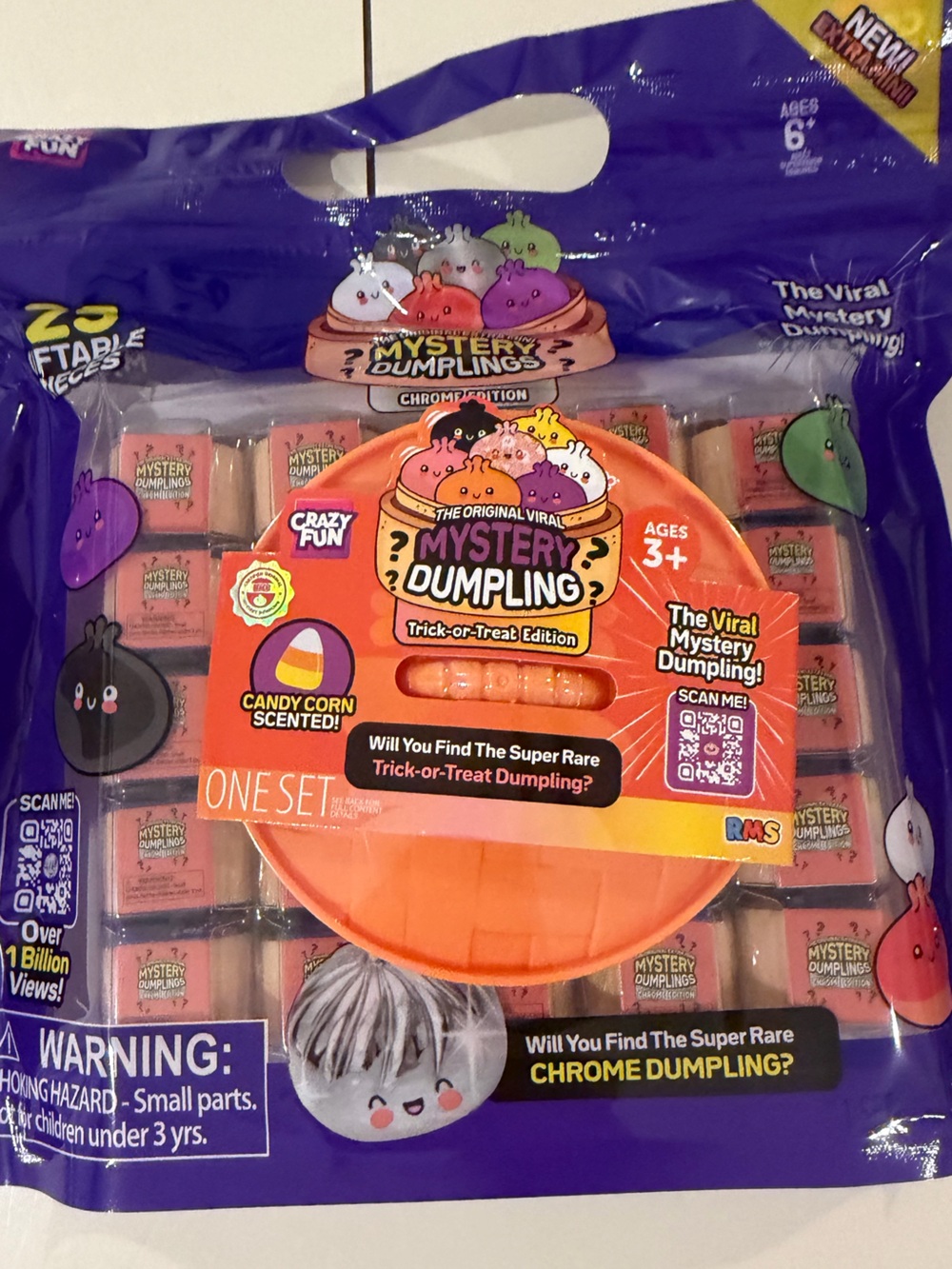 RMS Extra Mini Mystery Dumpling Chrome Surprise Pack & Trick Treat Dumping NEW